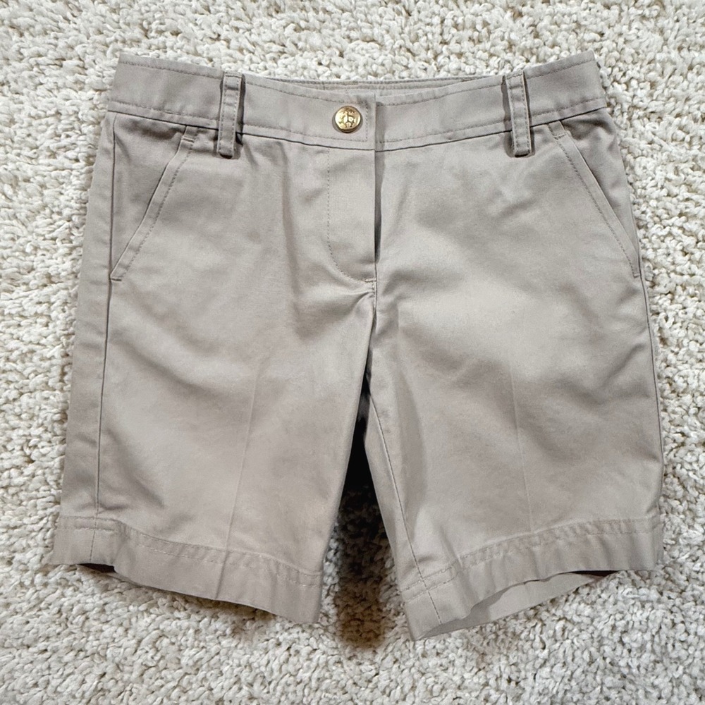 Brooks Brothers 346 Kids Khaki Chino Shorts 4 Preppy Classic Luxury School